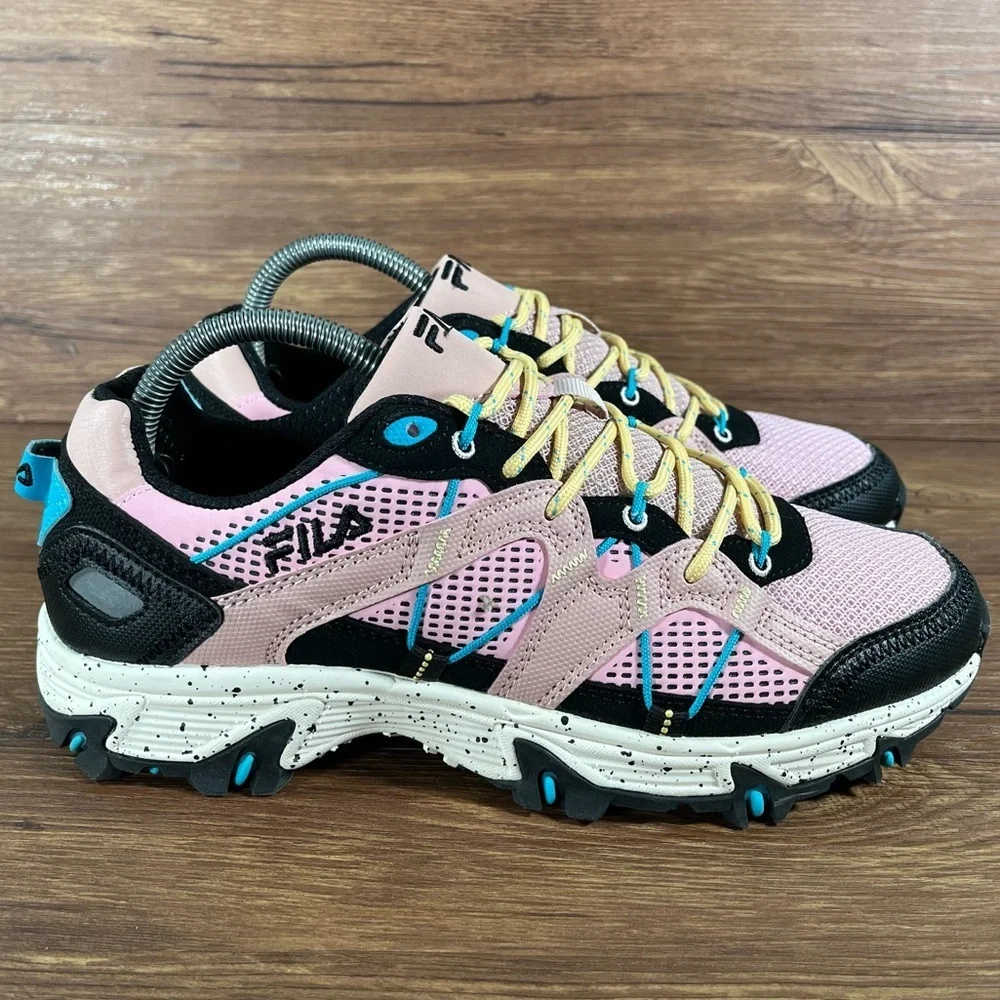 FILA Grand Tier Trail Shoes Athletic Sneakers Pink Women’s Size 8.5